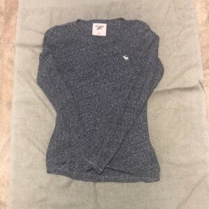 Abercrombie & Fitch Heather Gray Longsleeve
